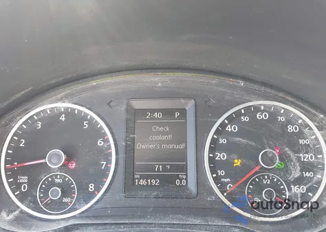 2013 Volkswagen Tiguan S из США, поврежденный, VIN WVGAV3AX4DW616138